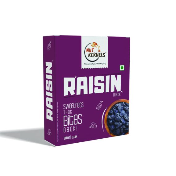 Nutkernels Black Raisins With Seed 250g